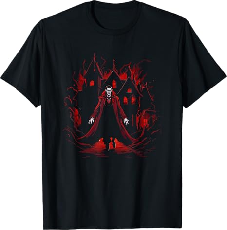 Halloween Themed Unisex T-Shirt - Halloween Vampire